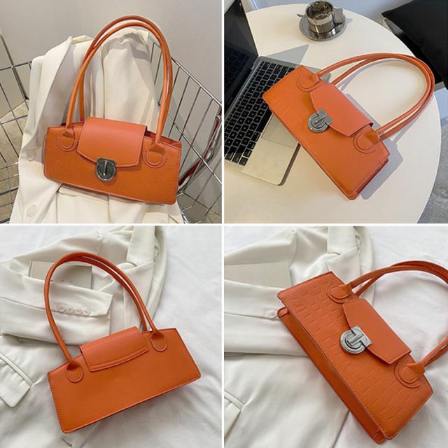 レディース肩掛けバッグ 横長 ミニトート 送料無料 即日発送-2