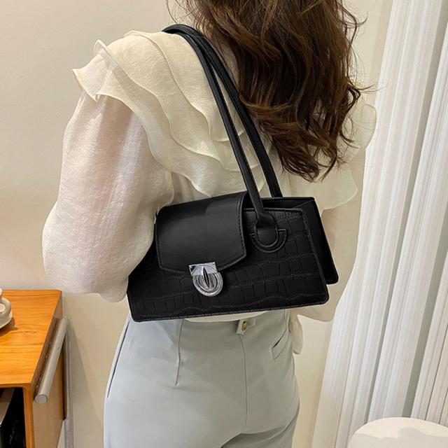 レディース肩掛けバッグ 横長 ミニトート 送料無料 即日発送-4