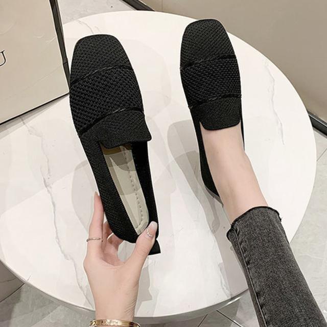 ローファーメッシュパンプス シューズ 送料無料 即日発送-7