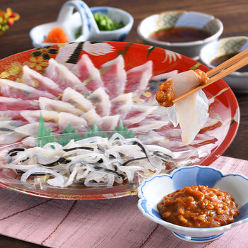 関とら本店 とらふく刺身 雲丹の香 送料無料-2