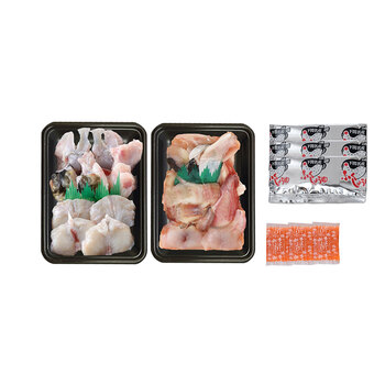 関とら本店 ふくとあんこうのちり鍋詰合せ FD2480158-3952 送料無料-1