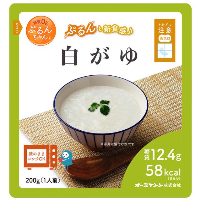 糖質0ｇぷるんちゃん 白がゆ 12袋入 FD7730029-4025 ギフト対応可 送料無料-3