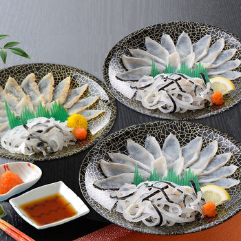 関とら本店 ふく薄造り詰合せ 送料無料-2