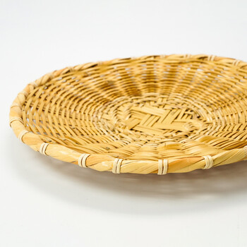 和食器 晒竹 編み蕎麦ざる 6寸 送料無料-1