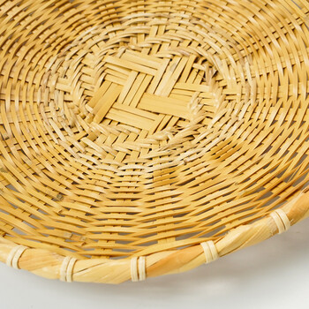 和食器 晒竹 編み蕎麦ざる 6寸 送料無料-2