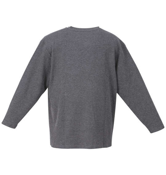 大きいサイズ Mc.S.P オーガニックワッフルヘンリーネック長袖Tシャツ 3L 4L 5L 6L MC833313-04110 ラッピング可 送料無料 即日発送-1