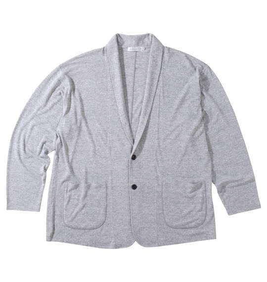 大きいサイズ launching pad ショールジャケット+半袖Tシャツ 3L 4L 5L 6L MC833801-04121 ラッピング可 送料無料 即日発送-2