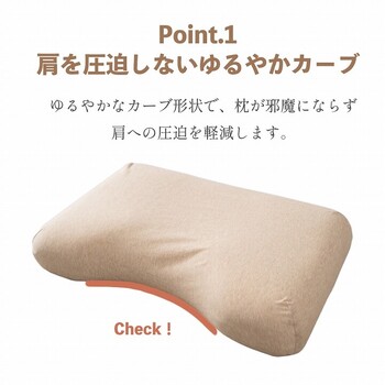 肩やすらぎ枕 約35×54cm やすらぐ 首 カバー付き 整骨院長監修 低反発枕 肩こり ストレートネック 送料無料-4