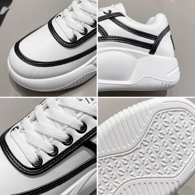 スニーカー 厚底スニーカーレディース 疲れない 送料無料 即日発送-3