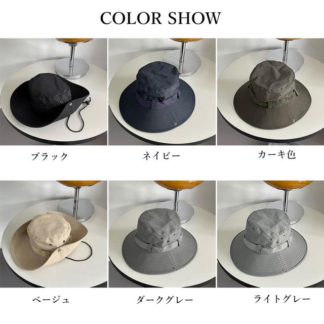 サファリハット レディース バケツハット 送料無料 即日発送-1