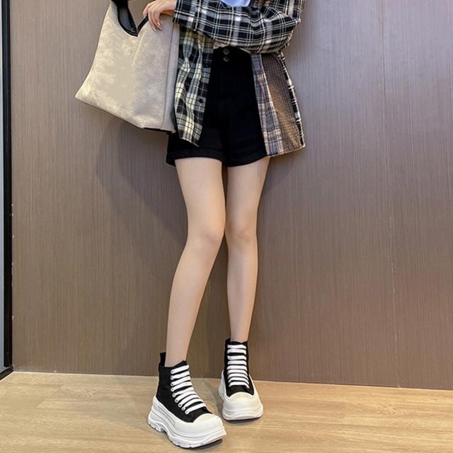 スニーカー ハイカットスニーカー 厚底スニーカー 送料無料 即日発送-6