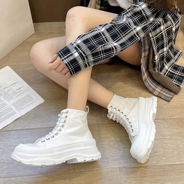 スニーカー ハイカットスニーカー 厚底スニーカー 送料無料 即日発送-8