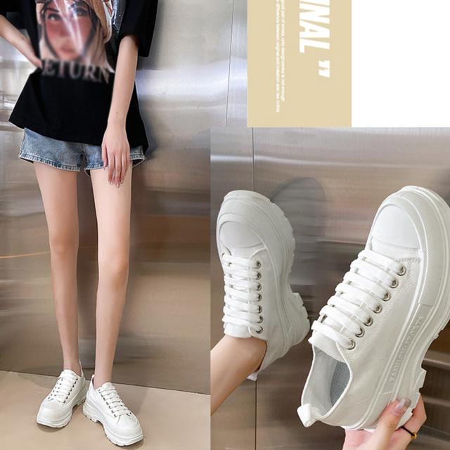 スニーカー 厚底スニーカー キャンバススニーカー SK19802947-4660 送料無料 即日発送-9