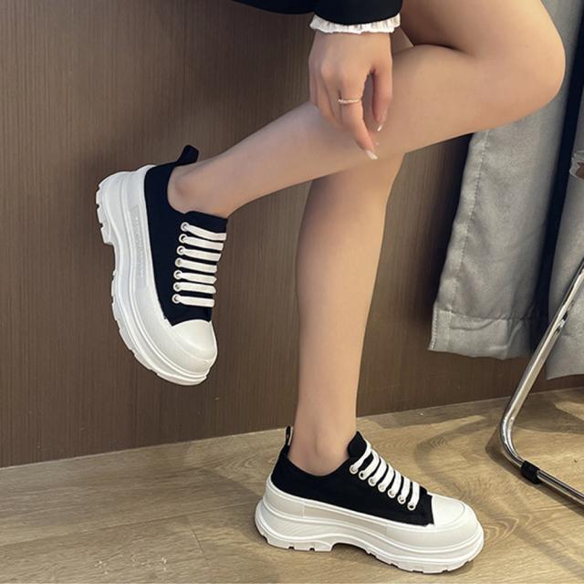 スニーカー 厚底スニーカー キャンバススニーカー SK19802947-4660 送料無料 即日発送-5