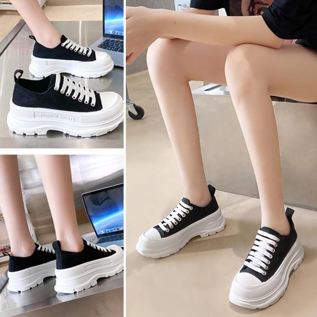 スニーカー 厚底スニーカー キャンバススニーカー SK19802947-4660 送料無料 即日発送-6