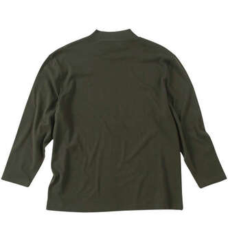 大きいサイズ Mc.S.P オーガニックスムース起毛ハイネック長袖Tシャツ 7L 8L MC833322-C7292 ラッピング可 送料無料 即日発送-1