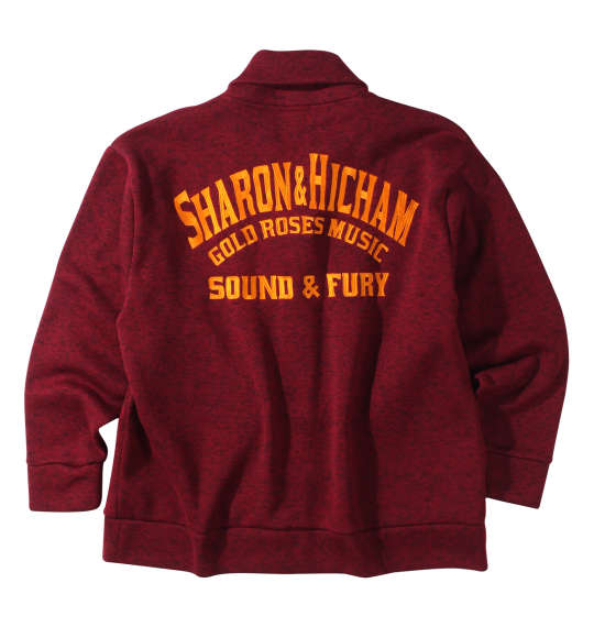 大きいサイズ SHELTY ニットフリースルード系刺繍ショールカーディガン 3L 4L 5L 6L MC833013-05027 ラッピング可 送料無料 即日発送-1