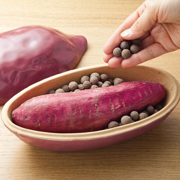 魔法の焼きいも鍋発熱セラミックボール付 送料無料 即日発送-1