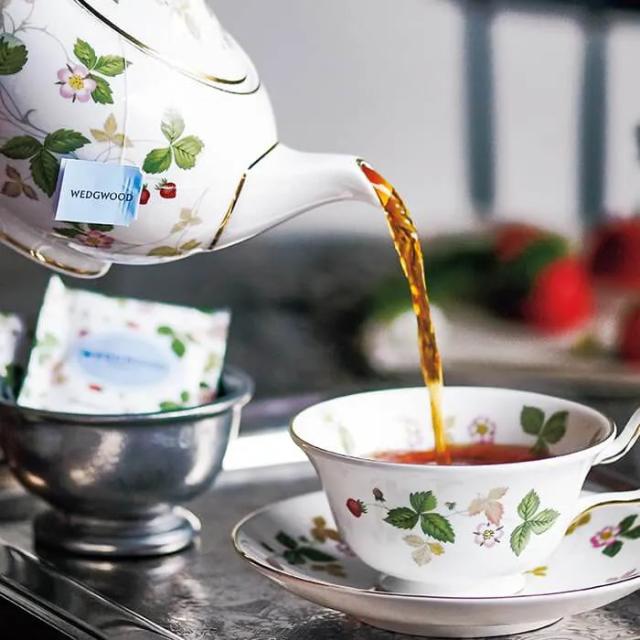 ウェッジウッド ワイルド ストロベリー ティーバッグ４袋 8個セット 送料無料-1