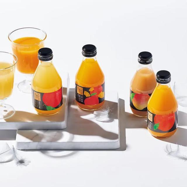 ホシフルーツ にほんのご馳走果実ジュース 山梨 和歌山桃 6個セット 送料無料-4