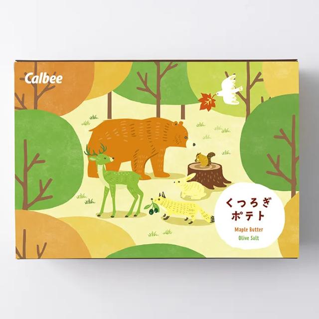 カルビー くつろぎポテト１０袋 ラッピング可 送料無料-2