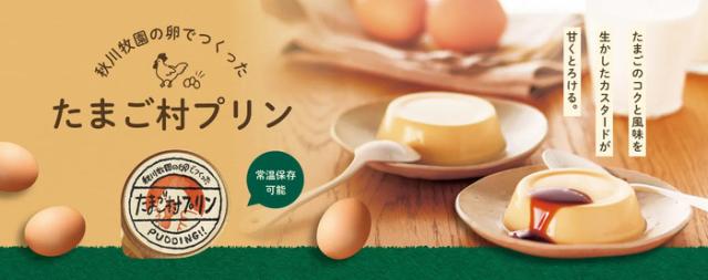 秋川牧園 秋川牧園の卵でつくったたまご村プリン ８個入 ラッピング可 送料無料-7