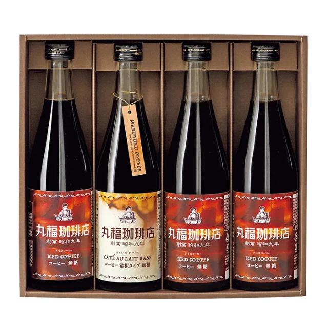 丸福珈琲店 アイスコーヒー４本 ラッピング可 送料無料-2