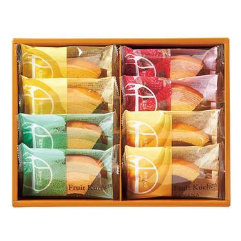 銀座千疋屋 銀座フルーツクーヘン ８個入 ラッピング済 送料無料-0