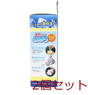 リーダー 発熱スッキリ 氷のう 大きめサイズ 1個入 2セット 送料無料-2