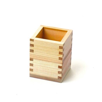 東濃ひのき桝 塗装付 スタッキング一合 料理の器 日本製 3個セット 送料無料-2