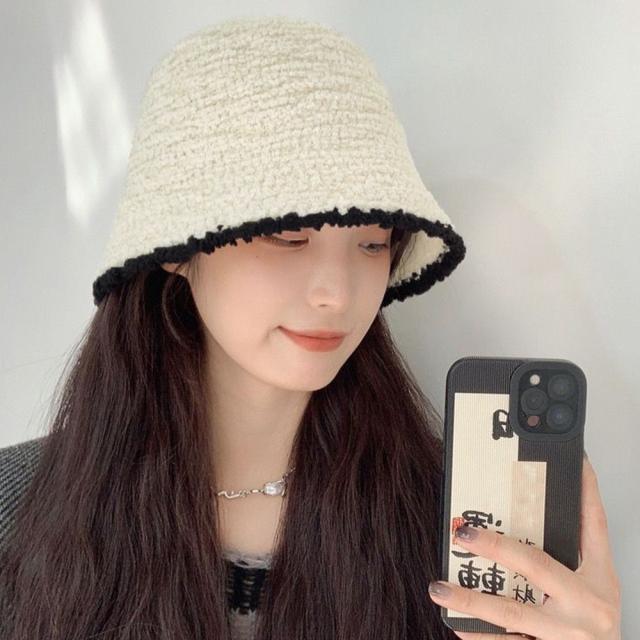 ファー帽子 バケットハット 秋冬 送料無料 即日発送-9