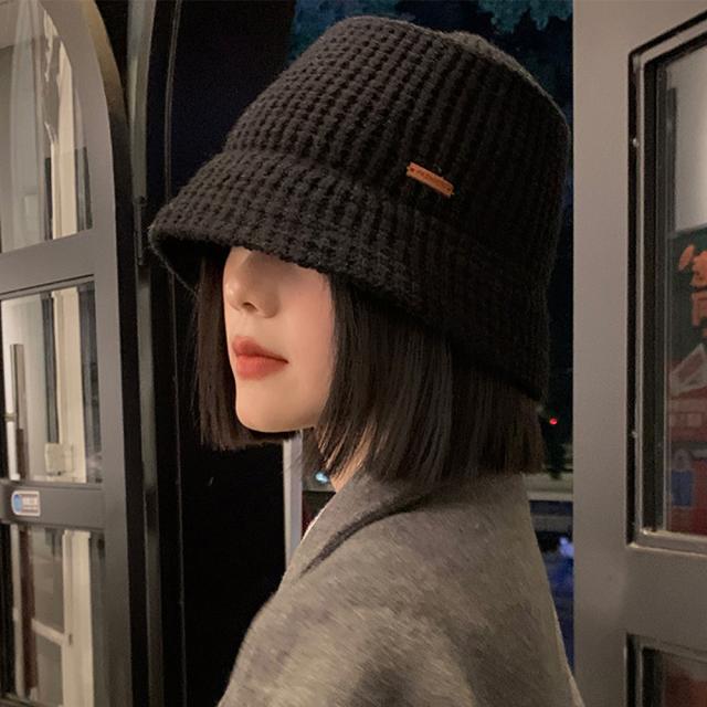 ニット帽子 レディース バケットハット 送料無料 即日発送-4