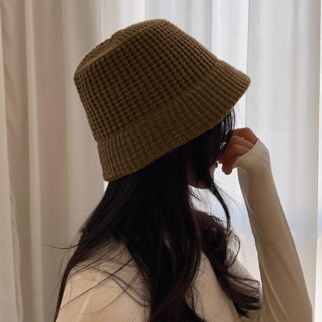 ニット帽子 レディース バケットハット 送料無料 即日発送-7