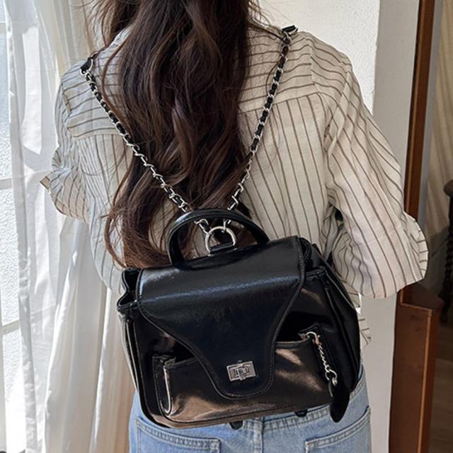 スクエアバッグ 可愛い リュックサック 送料無料 即日発送-9