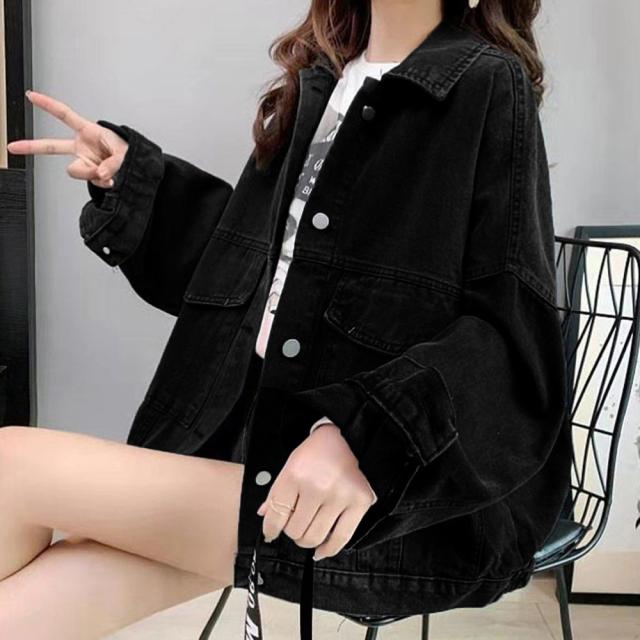 デニムジャケット レディース バックロゴ SK19921884-7231 送料無料 即日発送-5