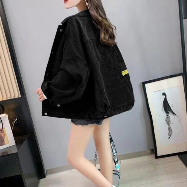 デニムジャケット レディース バックロゴ SK19921884-7231 送料無料 即日発送-6