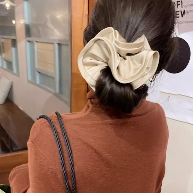 シュシュ大きめ 大人 ボリュームヘアゴム 送料無料 即日発送-4