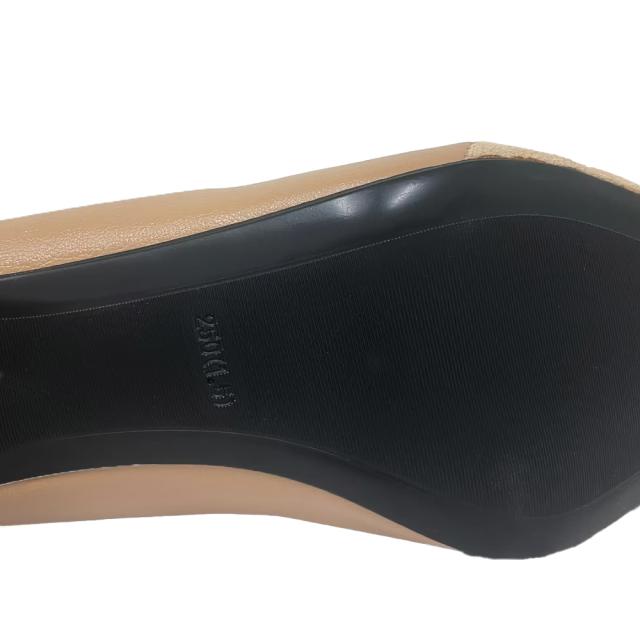 太ヒールパンプス 通勤 PUスエード 送料無料 即日発送-9