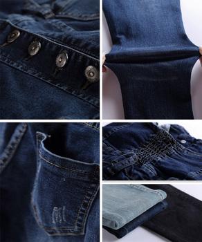 デニム ハイウエスト スキニーパンツ 送料無料 即日発送-9