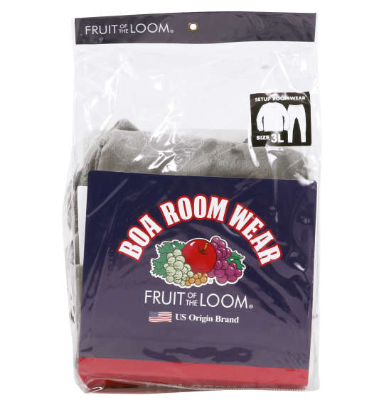 大きいサイズ FRUIT OF THE LOOM ボアフリースルームウェア3L 4L 5L 6L 8L MC933301-07472 ラッピング可 送料無料 即日発送-5