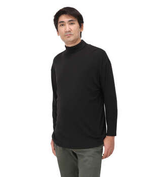 大きいサイズ Heatchanger タートルネック長袖Tシャツ 3L 4L 5L 6L 7L 8L ラッピング可 送料無料 即日発送-4