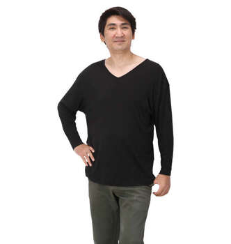 大きいサイズ Heatchanger 長袖VTシャツ 3L 4L 5L 6L 7L 8L MC933302-07509 ラッピング可 送料無料 即日発送-3