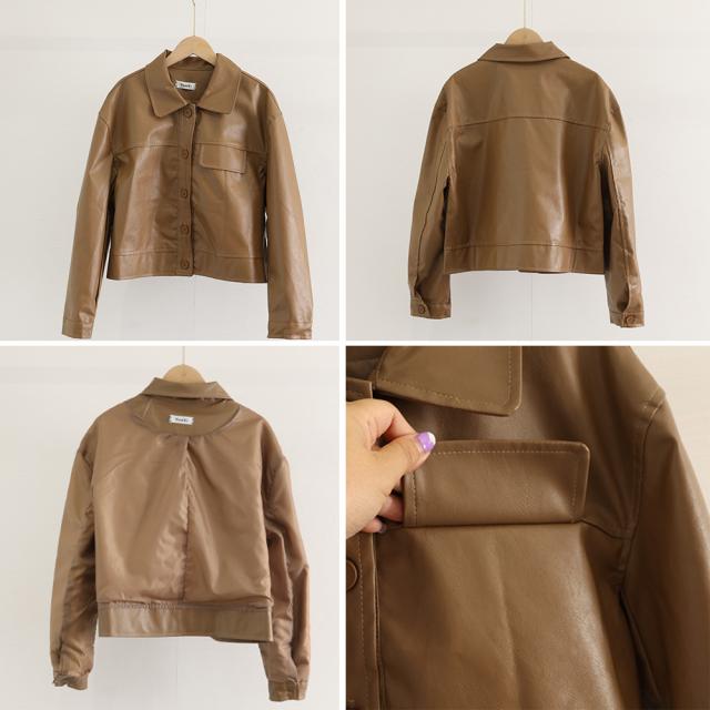 ライダースジャケット PUレザーブルゾン 送料無料 即日発送-2