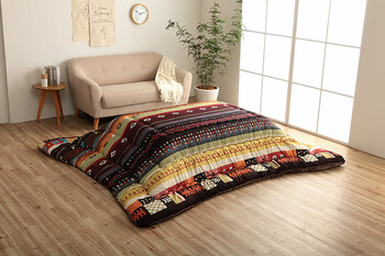 こたつ布団 約205×245cm ギャッベ柄 ベルダ 送料無料-19