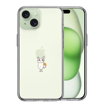 iPhone15 ケース クリア あざと可愛い にゃんこ スマホケース 側面ソフト 背面ハード ハイブリッド 送料無料-0