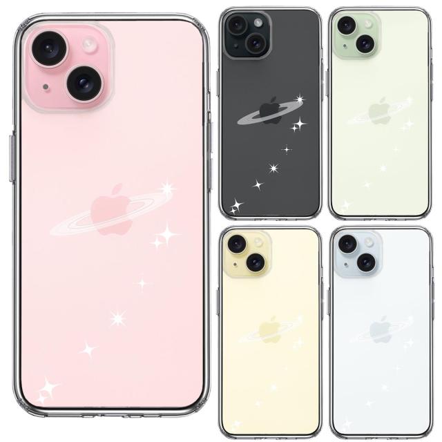 iPhone15 ケース クリア 天の川 流れ星 スマホケース 側面ソフト 背面ハード ハイブリッド  送料無料-1