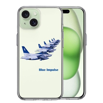 iPhone15 ケース クリア シェル ブルーインパルス T 4 スマホケース 側面ソフト 背面ハード ハイブリッド 送料無料-0