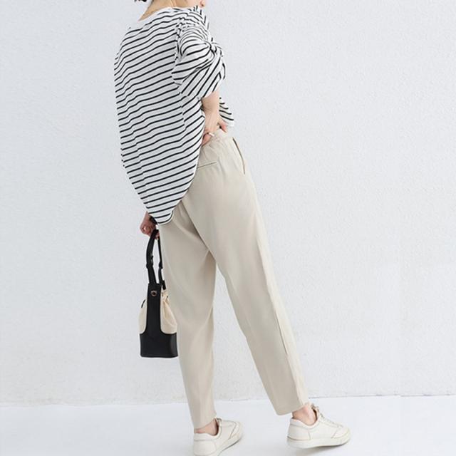 テーパードパンツ レディースボトムス美脚 送料無料 即日発送-5