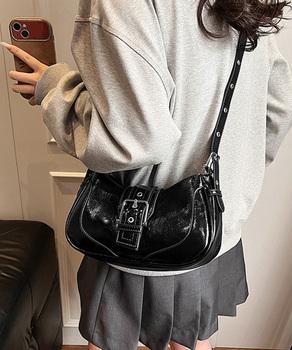 ホーボーバッグ ハーフムーンバッグ 送料無料 即日発送-2