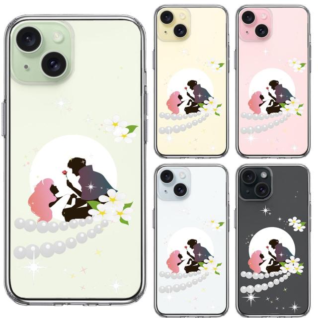 iPhone15 ケース クリア 眠れる森の美女 1 スマホケース 側面ソフト 背面ハード ハイブリッド 送料無料-1